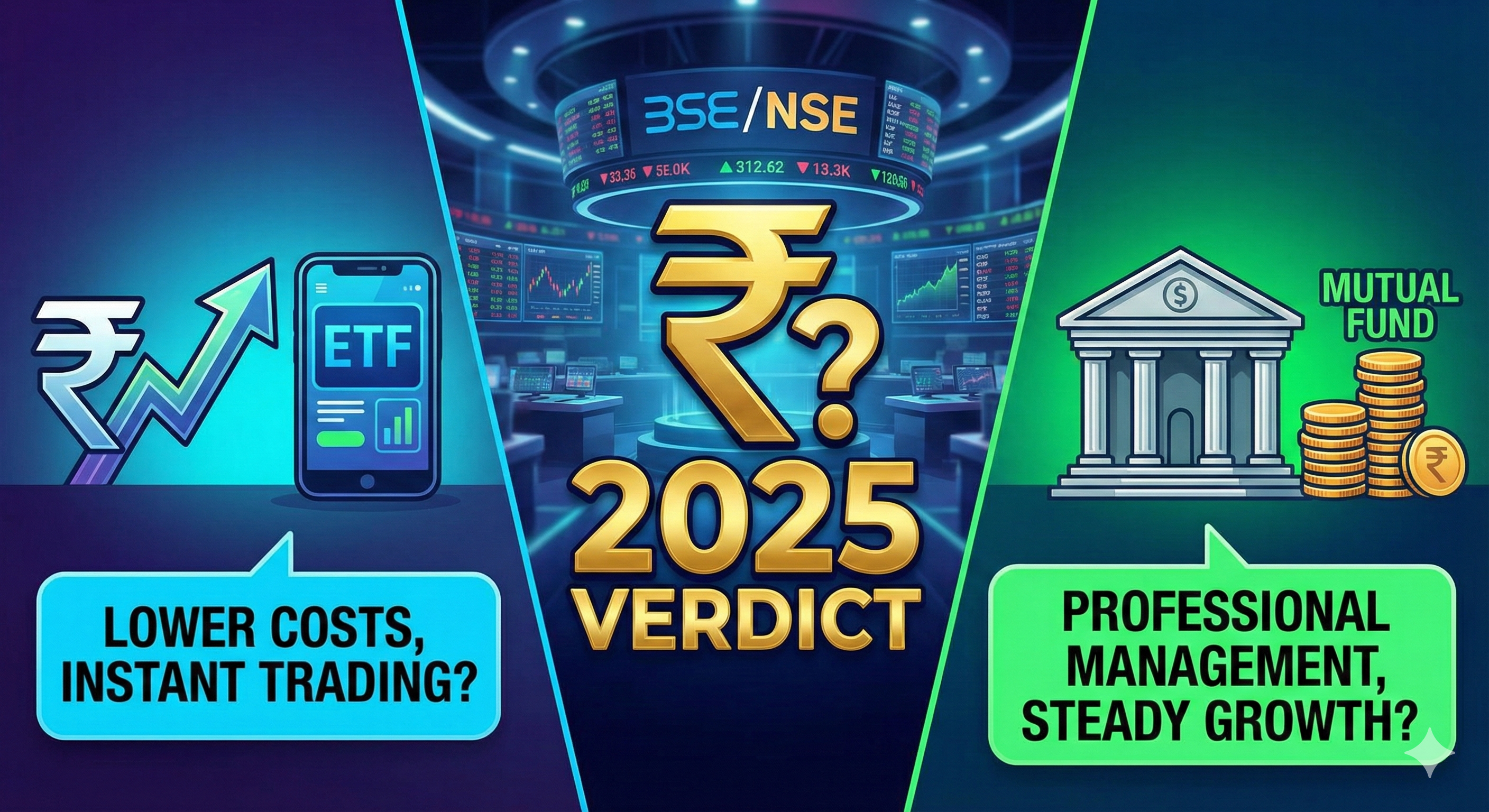 ETF vs Mutual Fund: Which Is Better for Indian Investors (2025)
