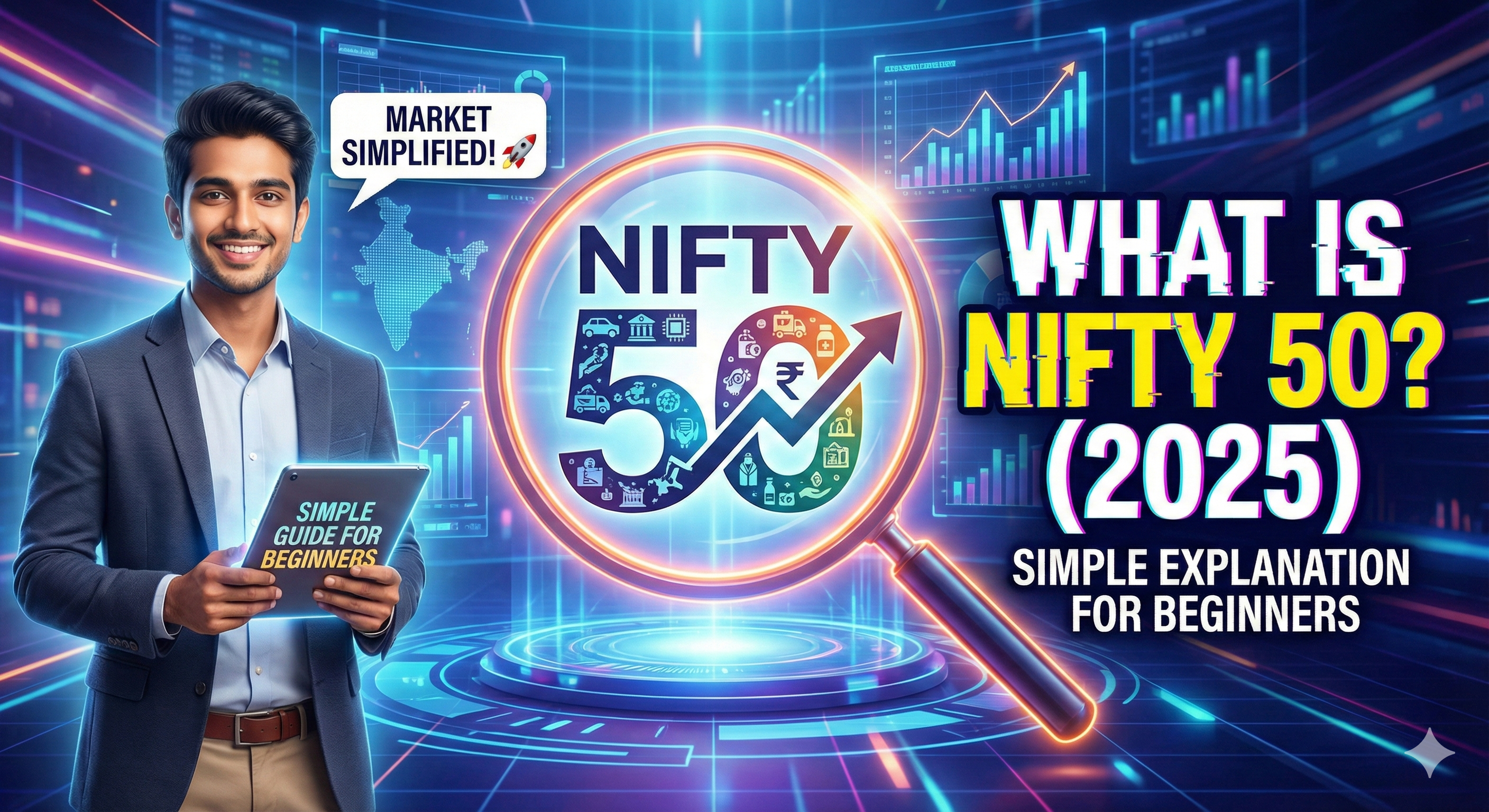 What is Nifty 50? Simple Explanation for Indian Beginners (2025)