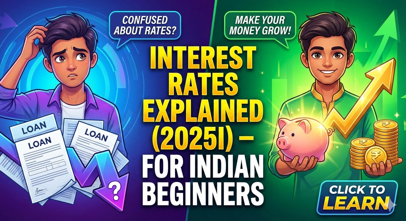 Interest Rates Explained for Indian Beginners (2025)