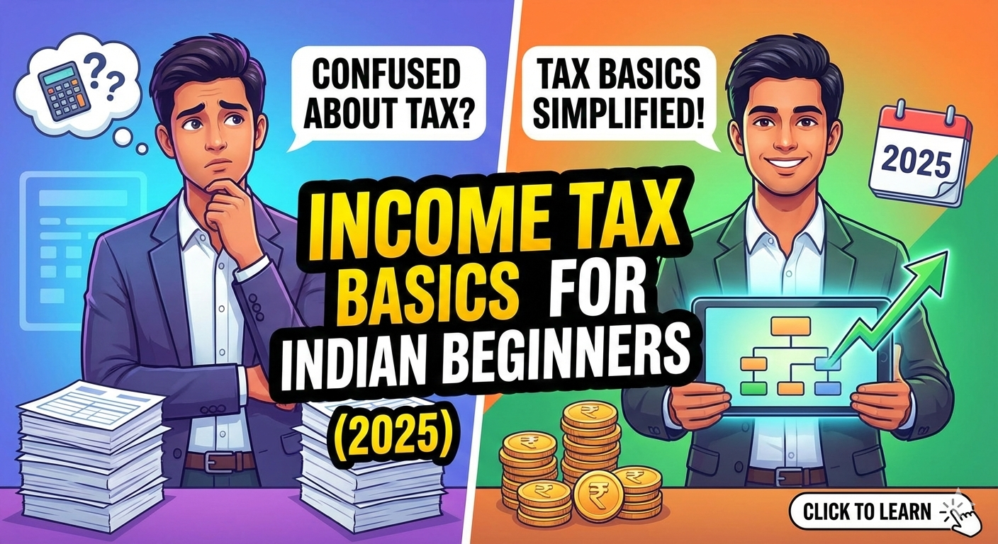 Income Tax Basics for Indian Beginners (2025)